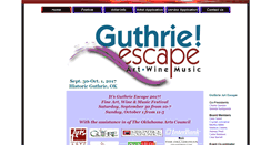Desktop Screenshot of guthrieescape.com